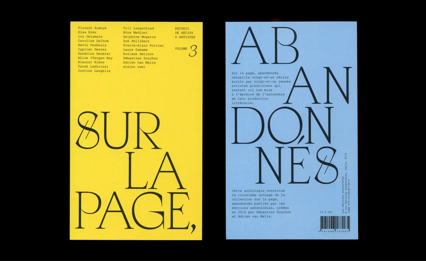 Sur la page abandonnés, Vol. 3