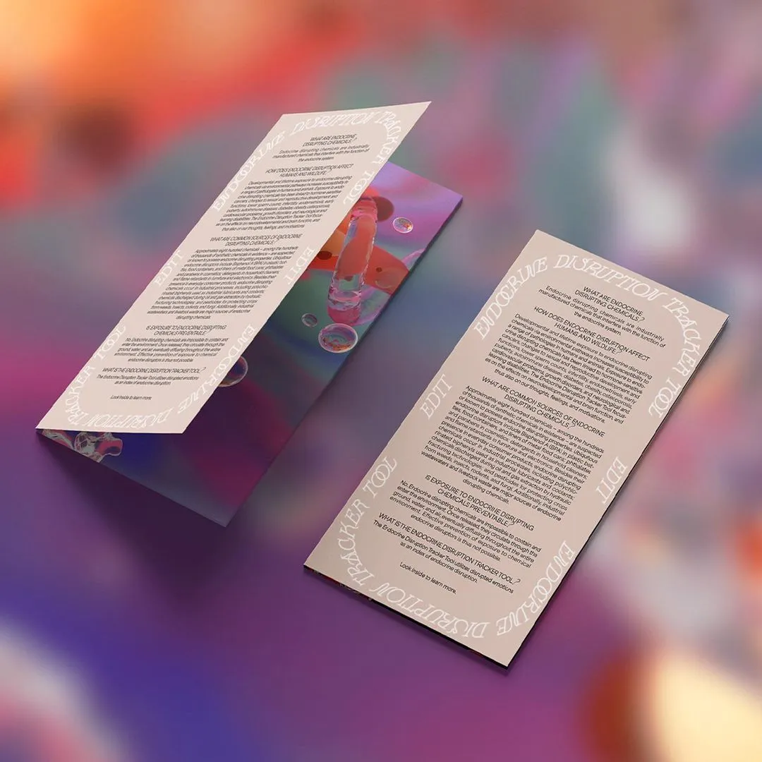 Endocrine Disruption Tracker Tool leaflet