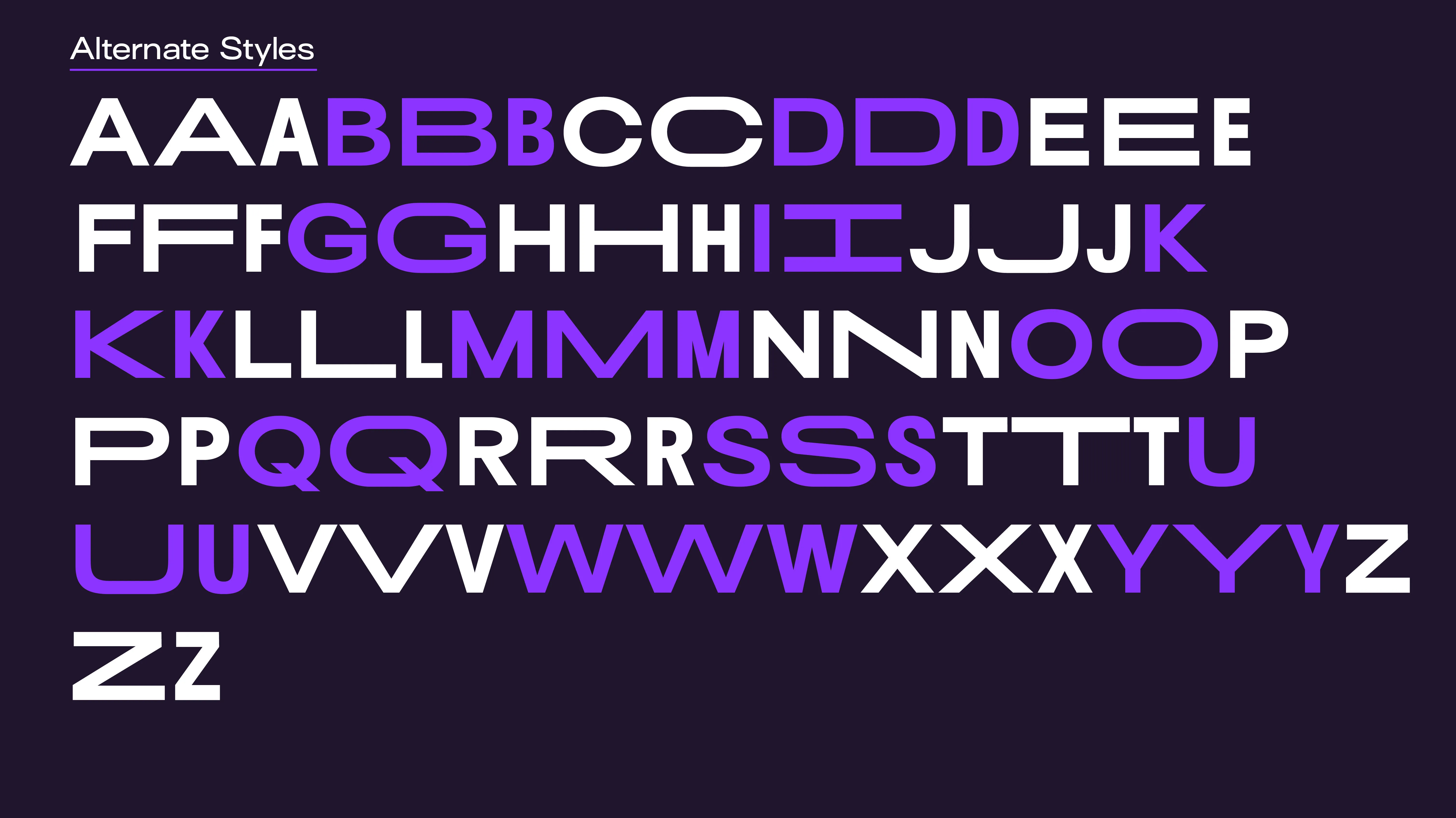 The full character set based on Surt's structure