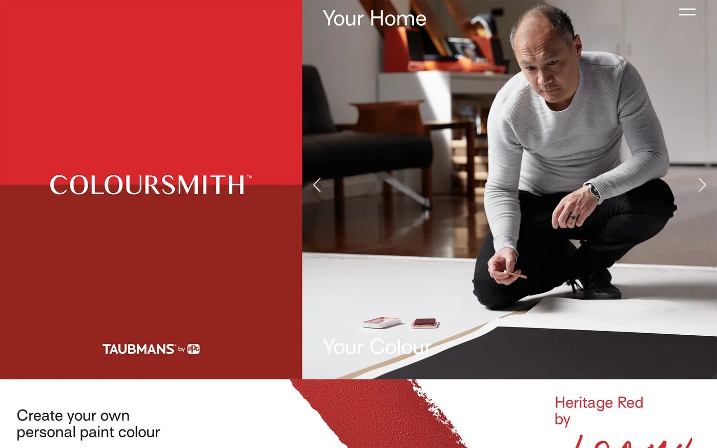 Coloursmith website