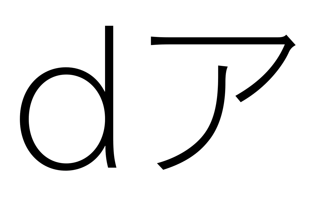 Finding corresponding shapes between Romanji/Katakana
