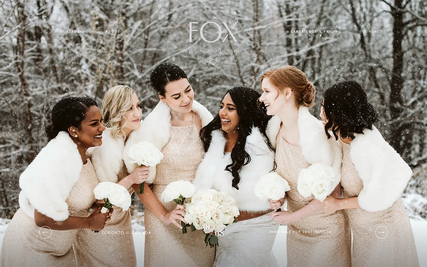 Fox Photography website