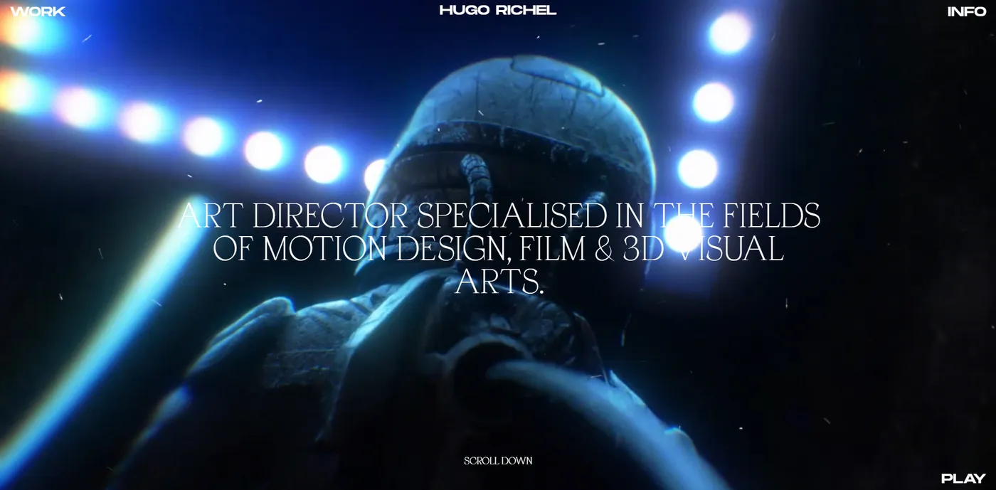 Hugo Richel portfolio website