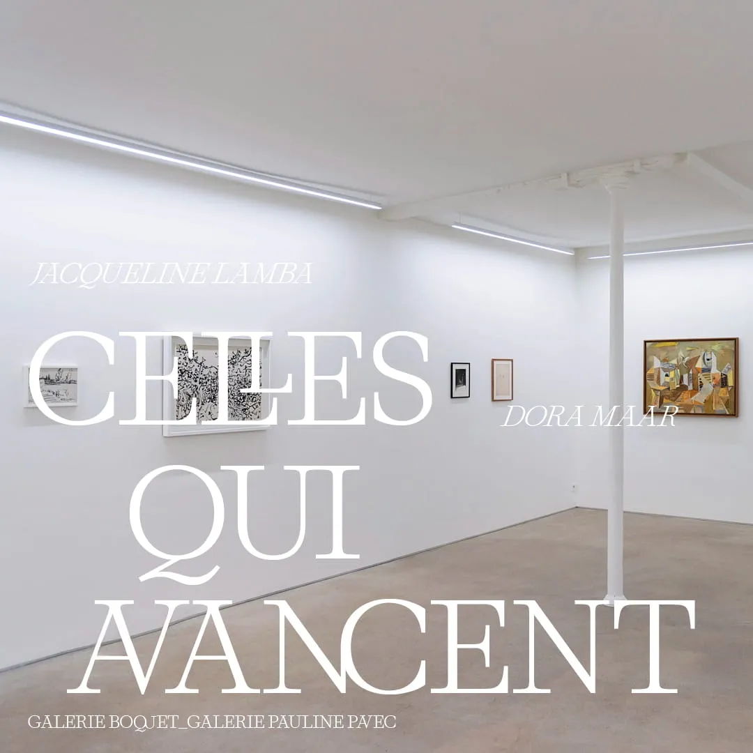 Jacqueline Lamba / Dora Maar – Celles qui avancent exhibition poster and booklet