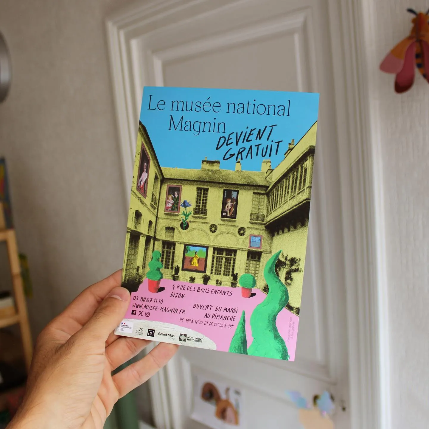“Le musée national Magnin devient gratuit” campaign