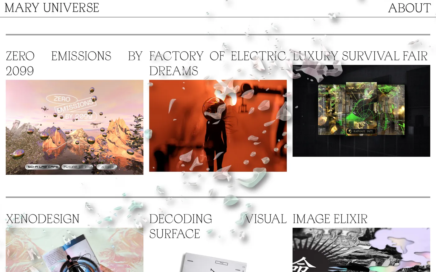 Mary Universe website