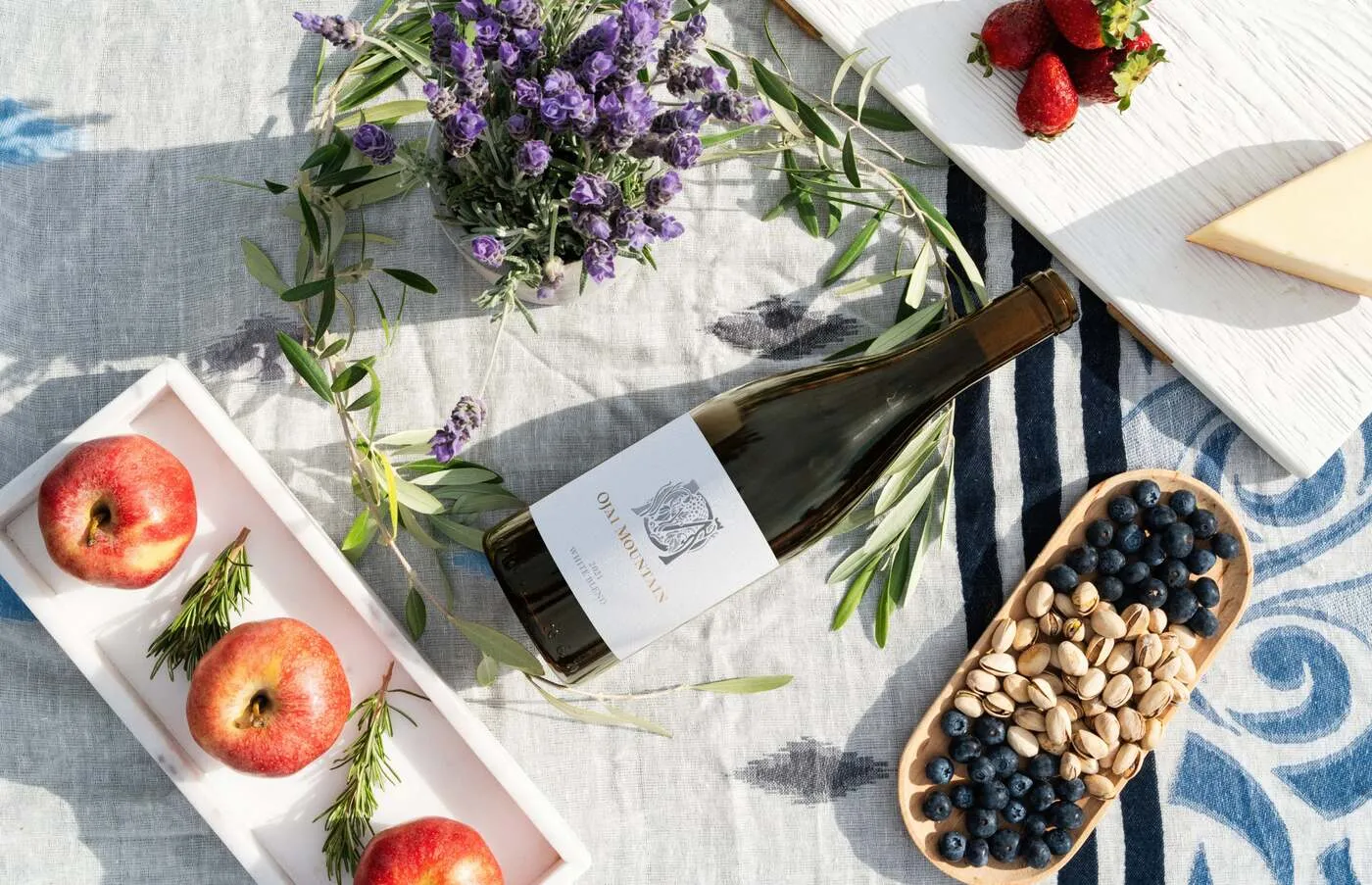 Ojai Mountain brand identity