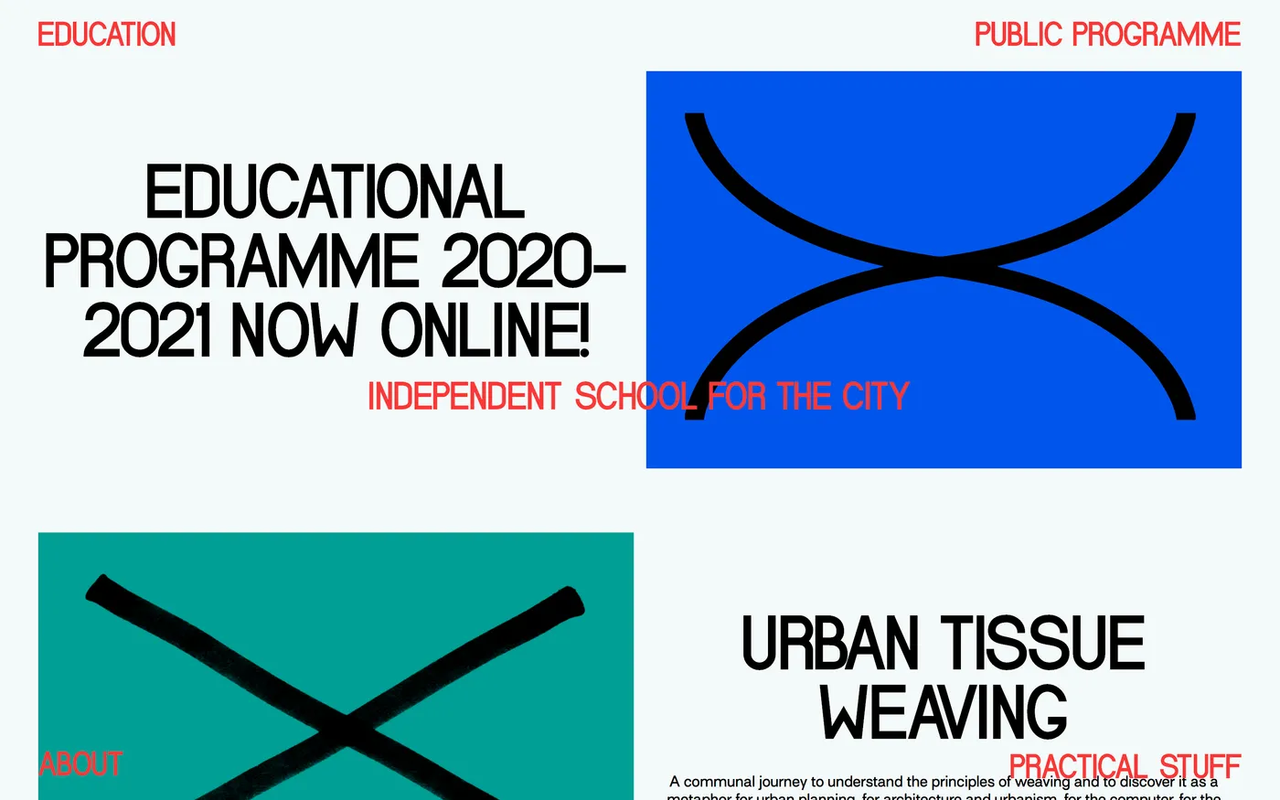 School for the City website