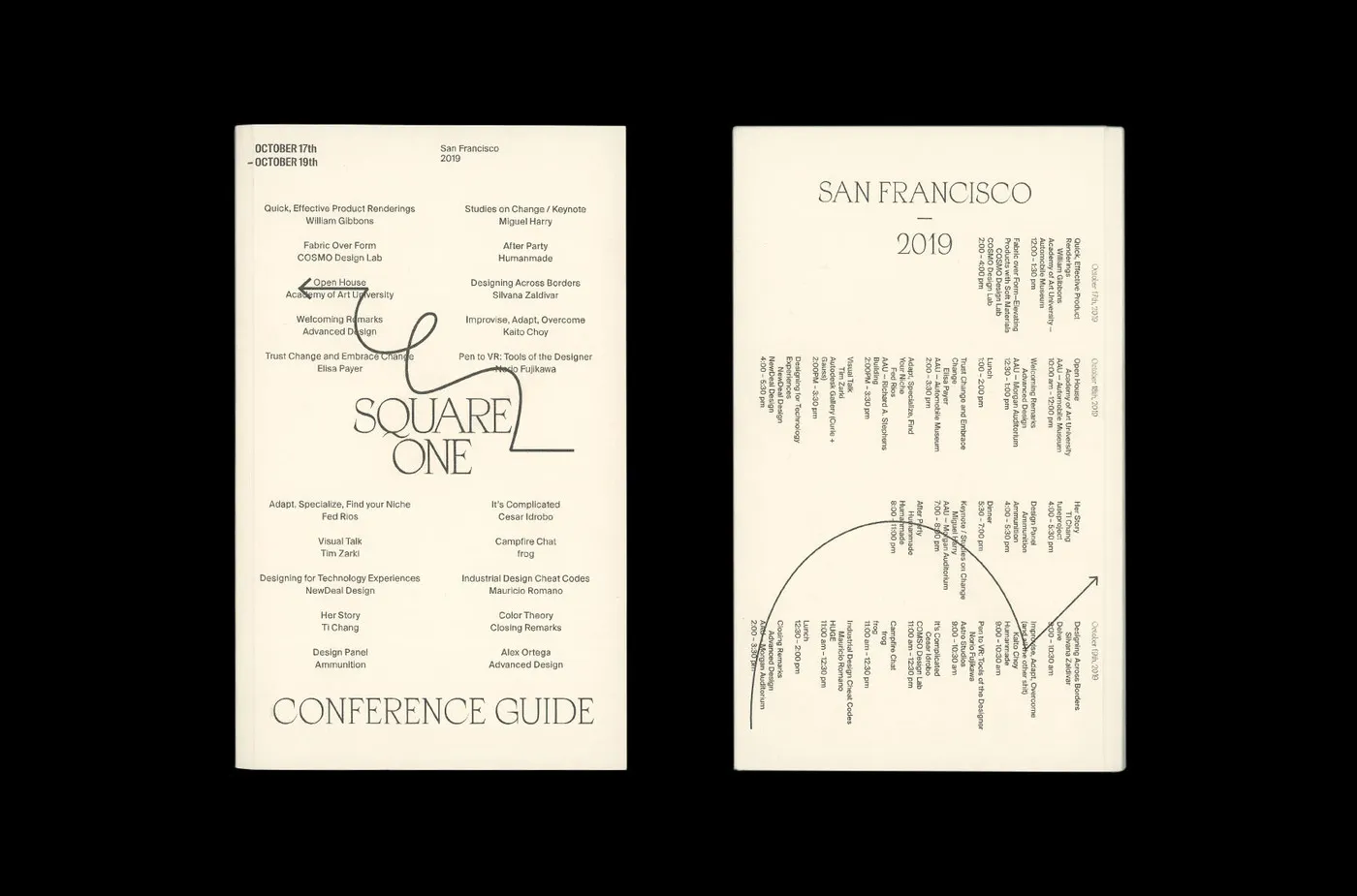 Square One (SF) conference guide