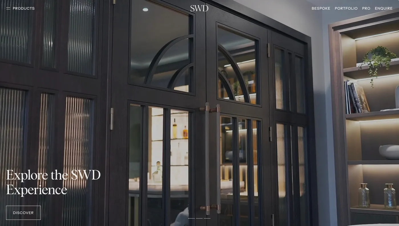 SWD Bespoke website