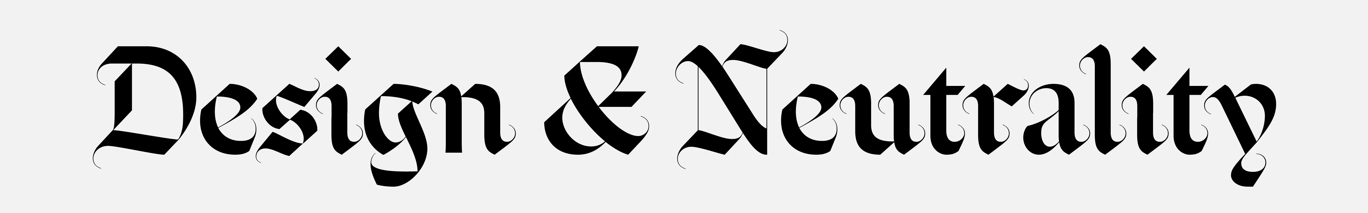 Neutrality + Design = Illusion