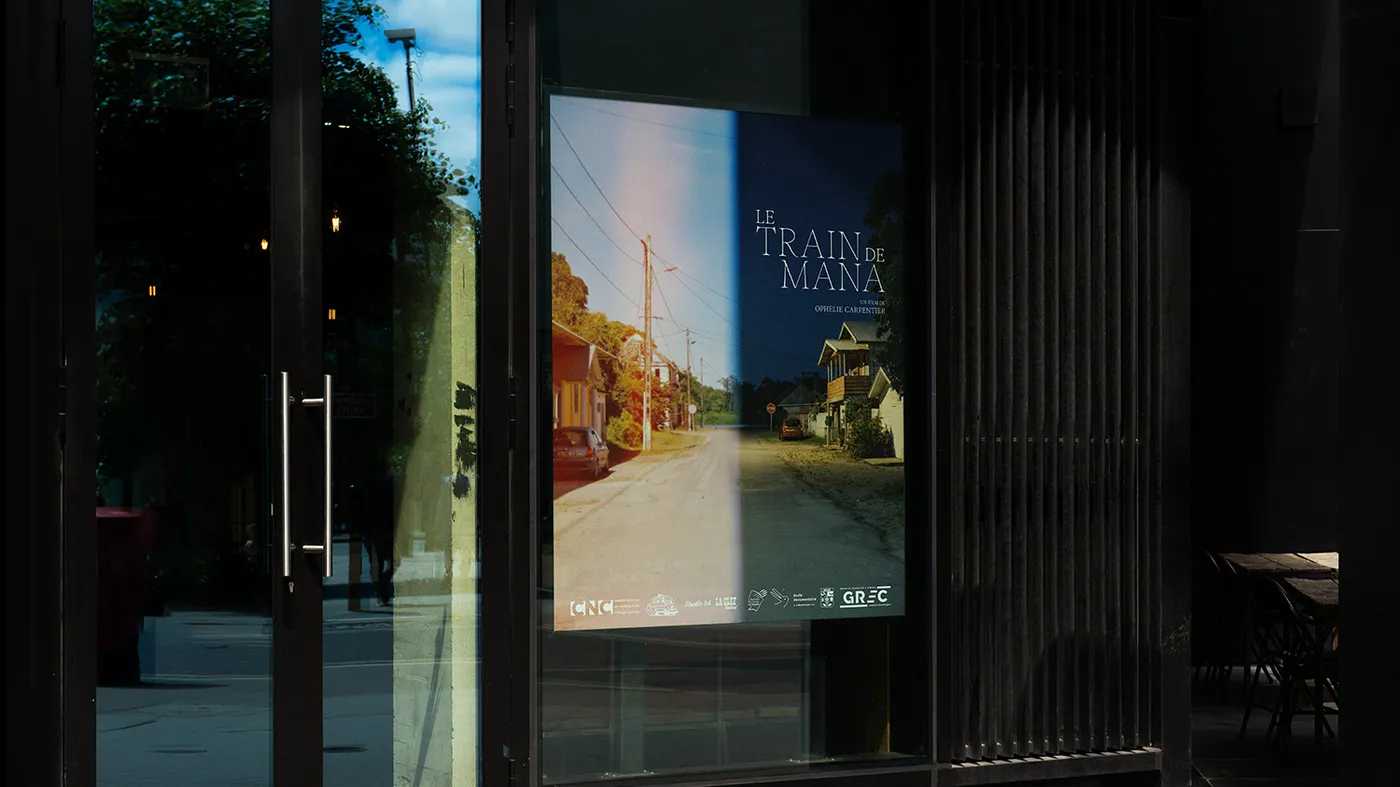 Le Train de Mana movie poster and title card