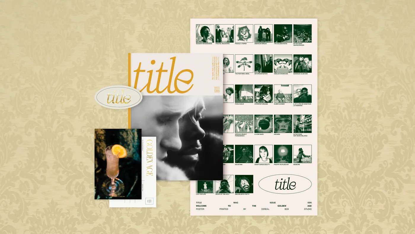 TITLE mag, issue 006, “Golden Age”