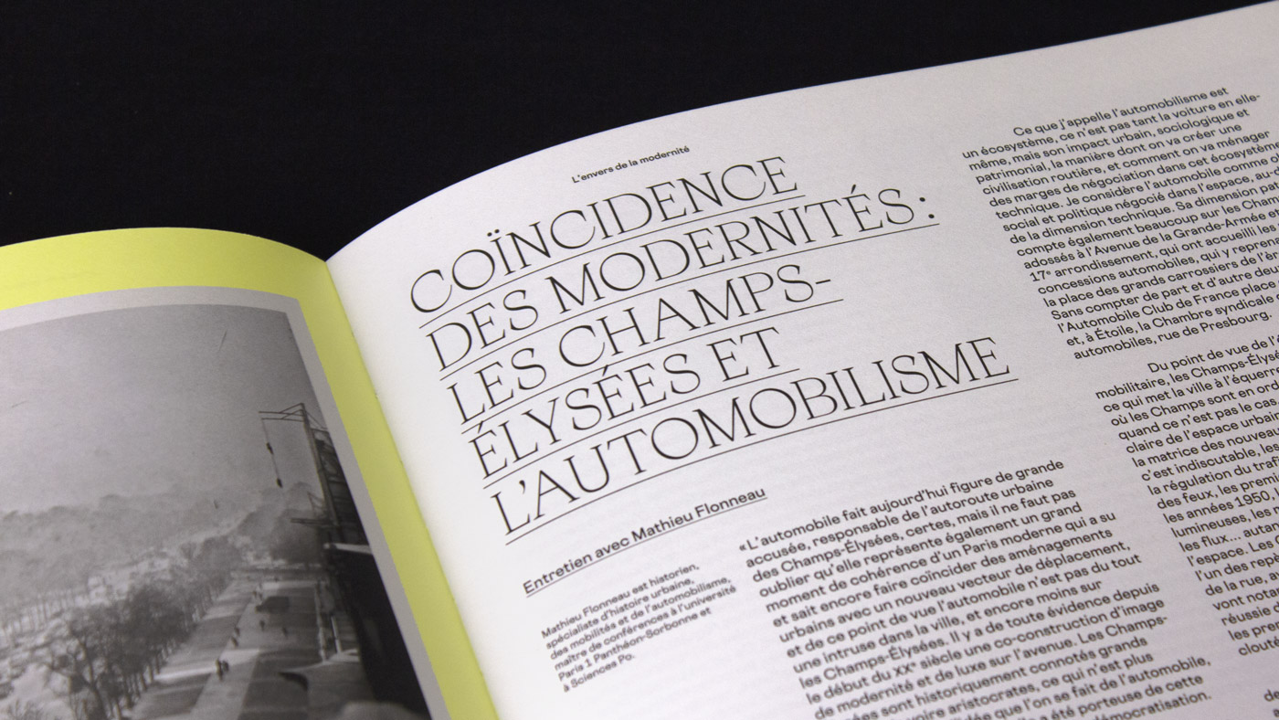 Apoc and Cosmica mixed in amazing book design by Champs Elysees by ABM Studio by ABM Studio