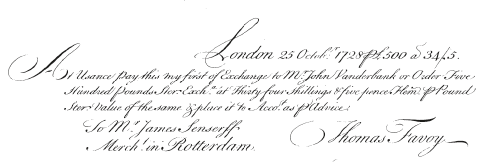 @ preposition standing for a, 1728 John Bland, An essay in writing, London, 1730.